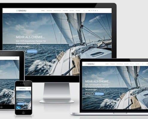 Homepage SANDAU GmbH